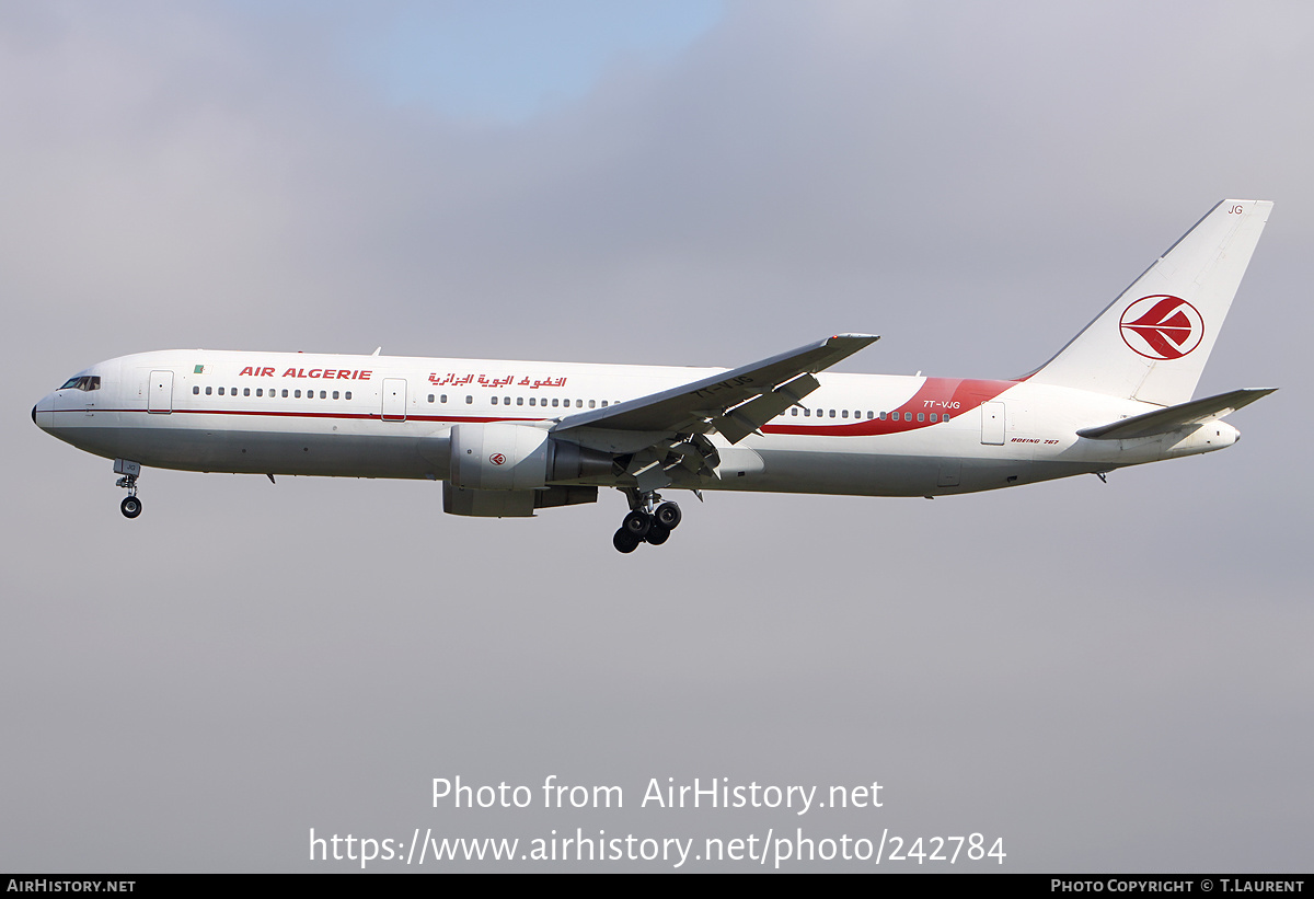 Aircraft Photo of 7T-VJG | Boeing 767-3D6 | Air Algérie | AirHistory.net #242784