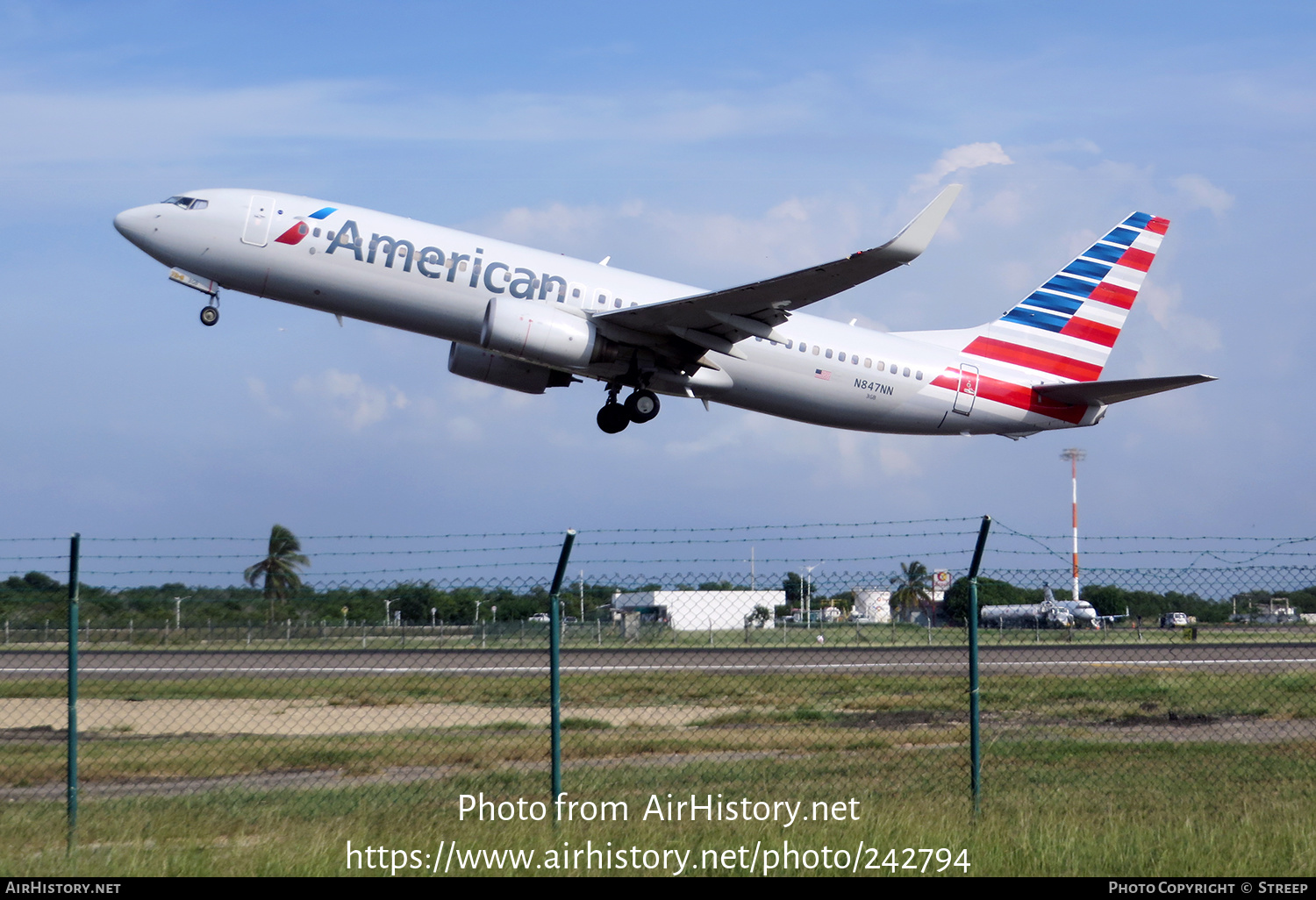 Aircraft Photo of N847NN | Boeing 737-823 | American Airlines | AirHistory.net #242794