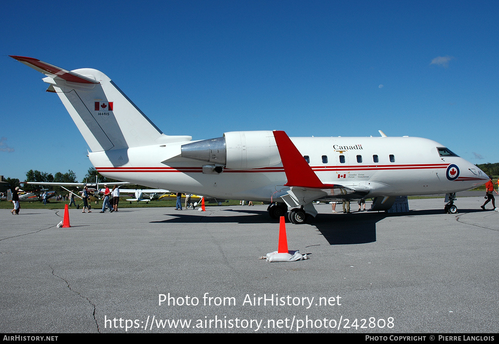 Aircraft Photo of 144615 | Canadair CC-144B Challenger (601/CL-600-2A12) | Canada - Air Force | AirHistory.net #242808