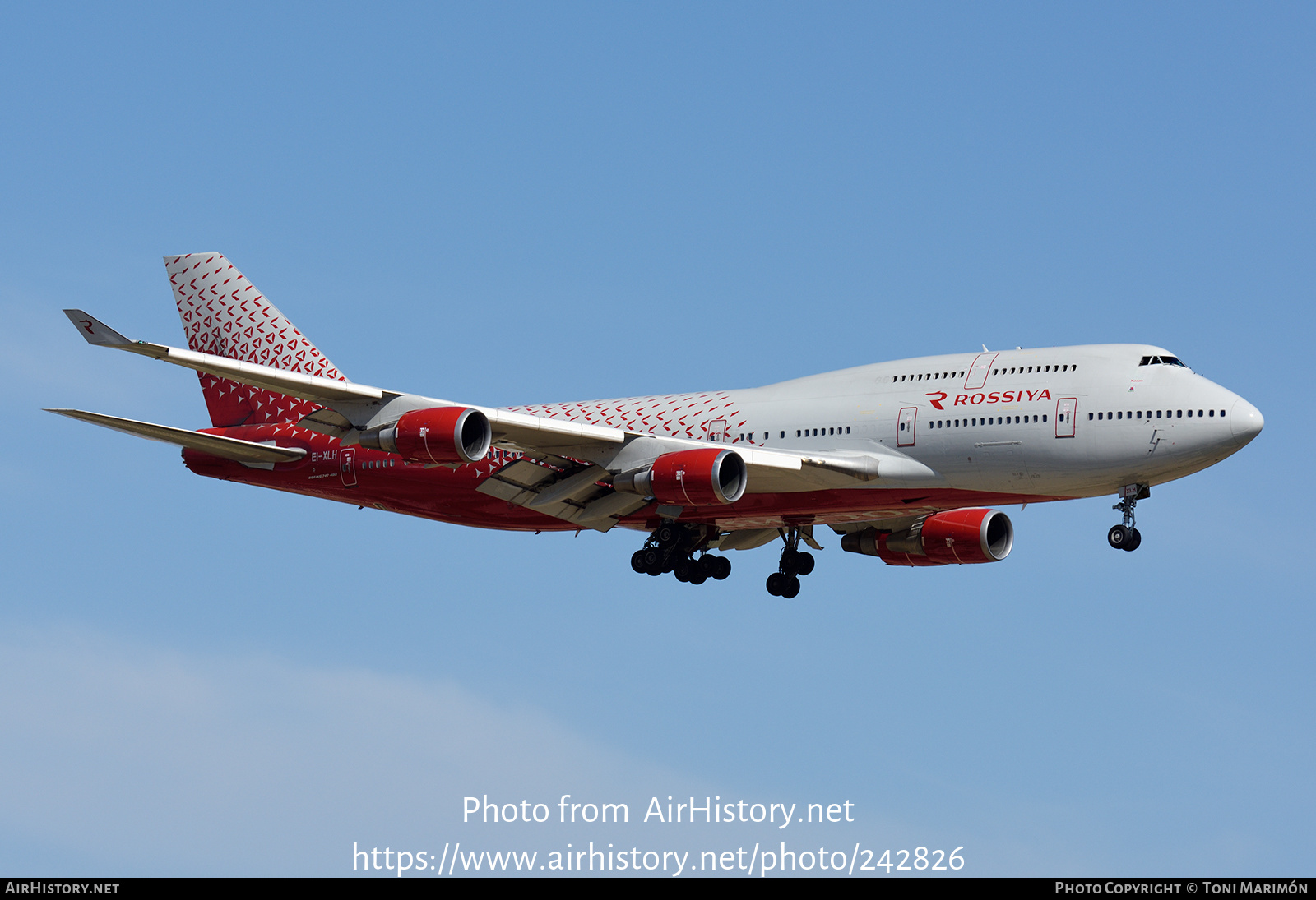 Aircraft Photo of EI-XLH | Boeing 747-446 | Rossiya - Russian Airlines | AirHistory.net #242826