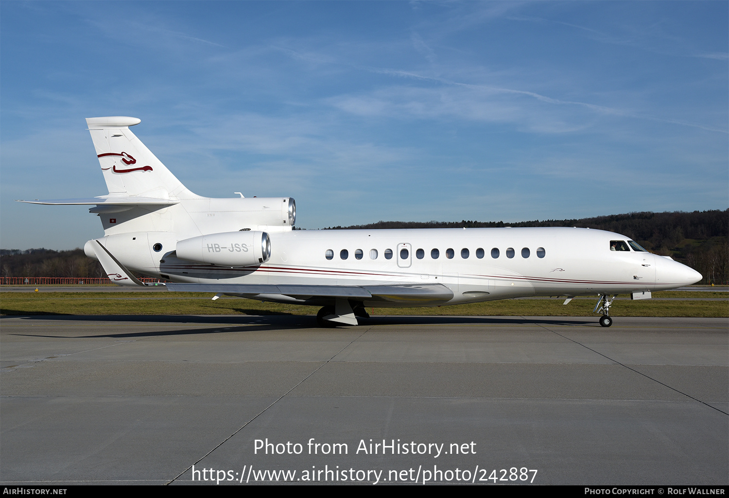 Aircraft Photo of HB-JSS | Dassault Falcon 7X | Cat Aviation | AirHistory.net #242887