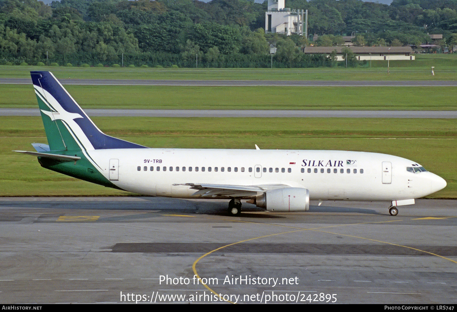 Aircraft Photo of 9V-TRB | Boeing 737-3Y0 | SilkAir | AirHistory.net #242895