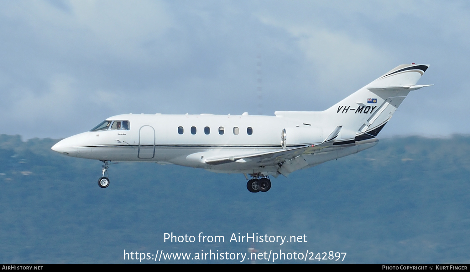 Aircraft Photo of VH-MQY | Raytheon Hawker 850XP | AirHistory.net #242897