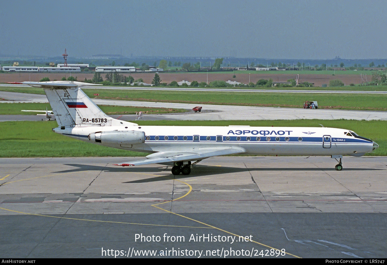 Aircraft Photo of RA-65783 | Tupolev Tu-134A-3 | Aeroflot | AirHistory.net #242898