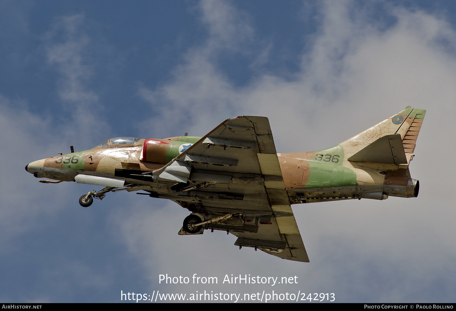 Aircraft Photo of 336 | McDonnell Douglas A-4N Skyhawk II (Aa-it) | Israel - Air Force | AirHistory.net #242913