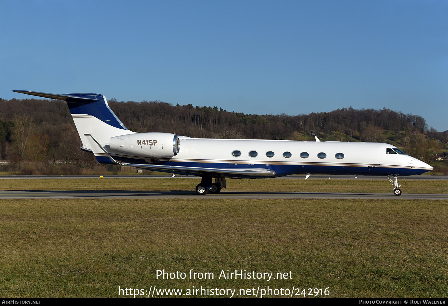 Aircraft Photo of N415P | Gulfstream Aerospace G-V-SP Gulfstream G550 | AirHistory.net #242916