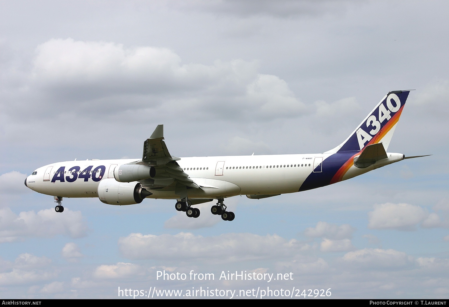 Aircraft Photo of F-WWAI | Airbus A340-311 | Airbus | AirHistory.net #242926