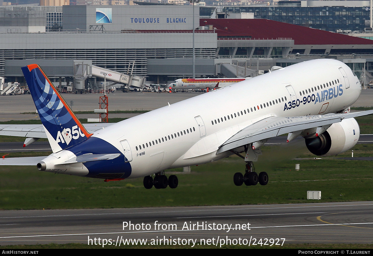 Aircraft Photo of F-WXWB | Airbus A350-941 | Airbus | AirHistory.net #242927