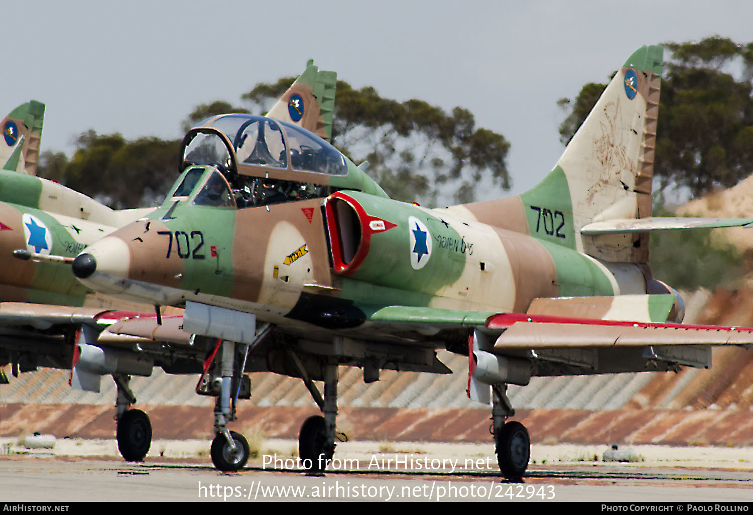 Aircraft Photo of 702 | McDonnell Douglas TA-4J Skyhawk (Aa-it) | Israel - Air Force | AirHistory.net #242943