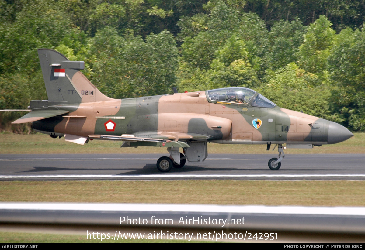 Aircraft Photo of TT-0214 | British Aerospace Hawk 209 | Indonesia - Air Force | AirHistory.net #242951