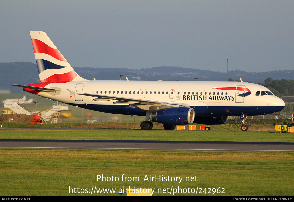 Aircraft Photo of G-EUPG | Airbus A319-131 | British Airways | AirHistory.net #242962