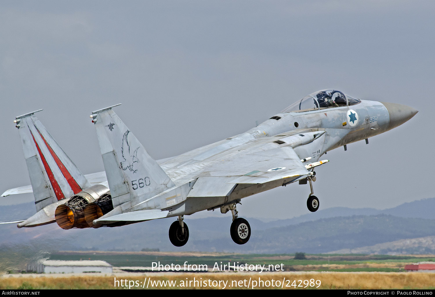 Aircraft Photo of 560 | McDonnell Douglas F-15C Baz | Israel - Air Force | AirHistory.net #242989