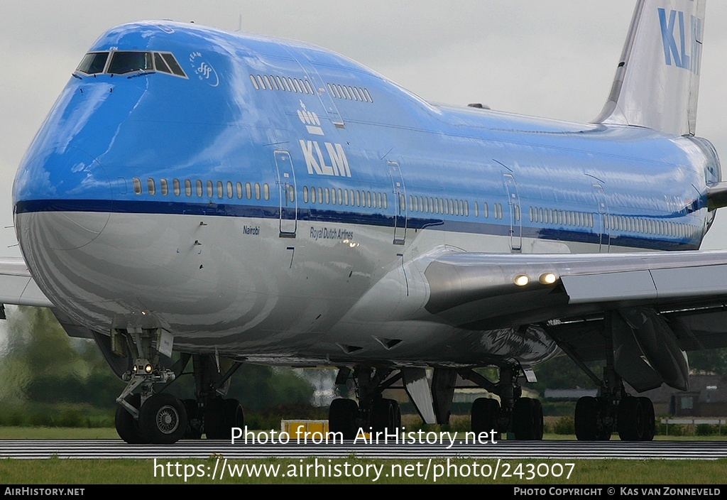 Aircraft Photo of PH-BFN | Boeing 747-406 | KLM - Royal Dutch Airlines | AirHistory.net #243007