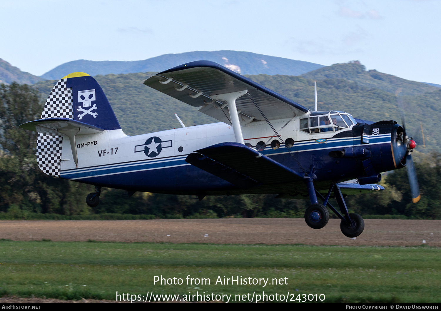 Aircraft Photo of OM-PYB | Antonov An-2 | USA - Navy | AirHistory.net #243010