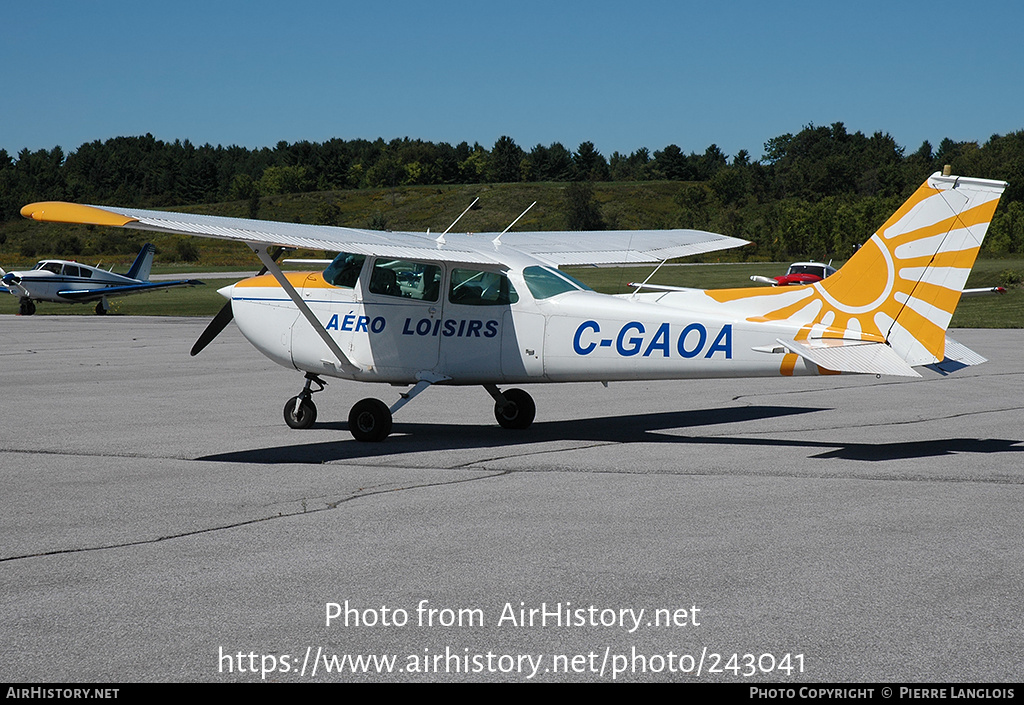 Aircraft Photo of C-GAOA | Cessna 172M Skyhawk | Aéro Loisirs | AirHistory.net #243041