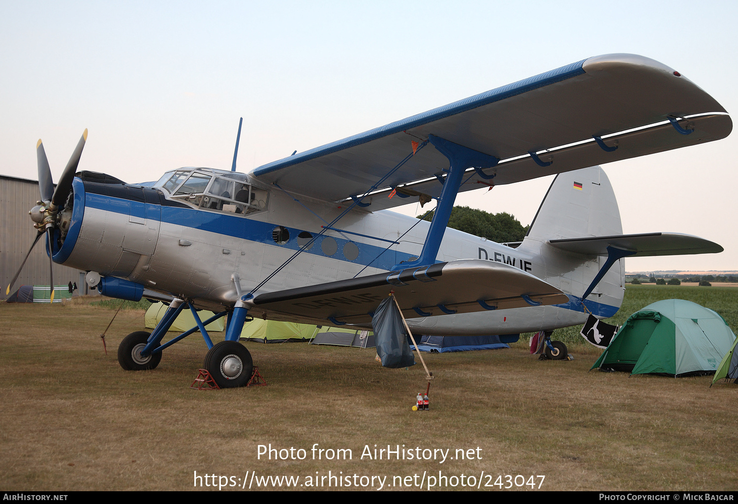 Aircraft Photo of D-FWJE | Antonov An-2TD | AirHistory.net #243047