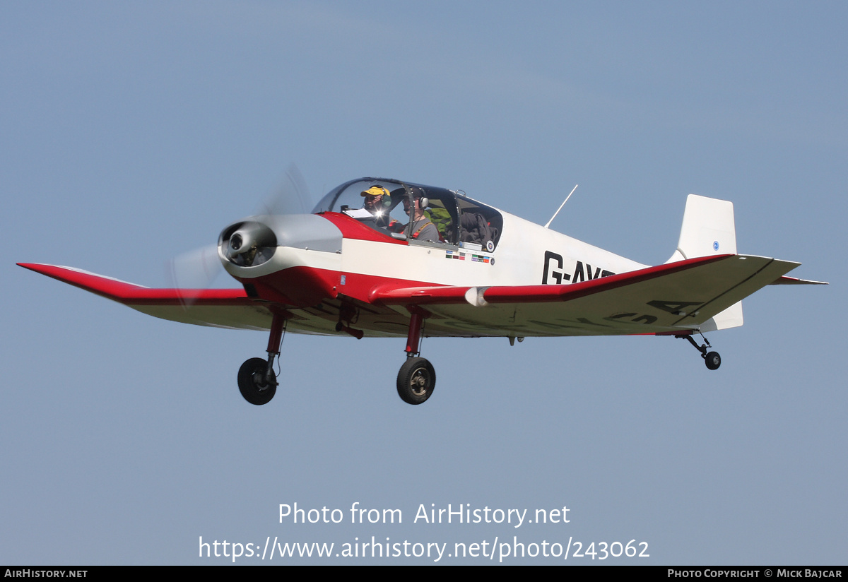 Aircraft Photo of G-AYGA | SAN Jodel D-117 | AirHistory.net #243062