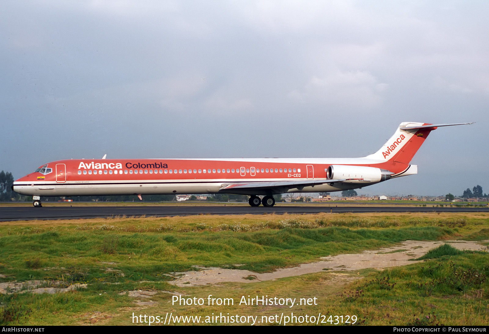 Aircraft Photo of EI-CEQ | McDonnell Douglas MD-83 (DC-9-83) | Avianca | AirHistory.net #243129