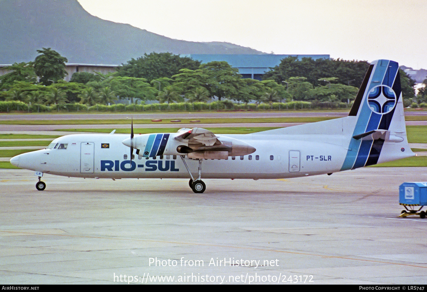 Aircraft Photo of PT-SLR | Fokker 50 | Rio-Sul | AirHistory.net #243172