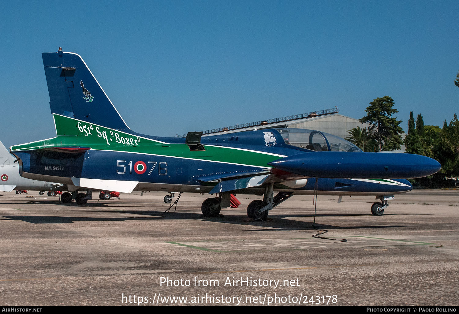 Aircraft Photo of MM54543 | Aermacchi MB-339A PAN | Italy - Air Force | AirHistory.net #243178