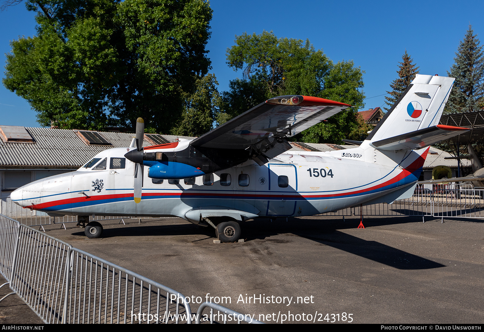 Aircraft Photo of 1504 | Let L-410UVP Turbolet | Czechia - Air Force | AirHistory.net #243185