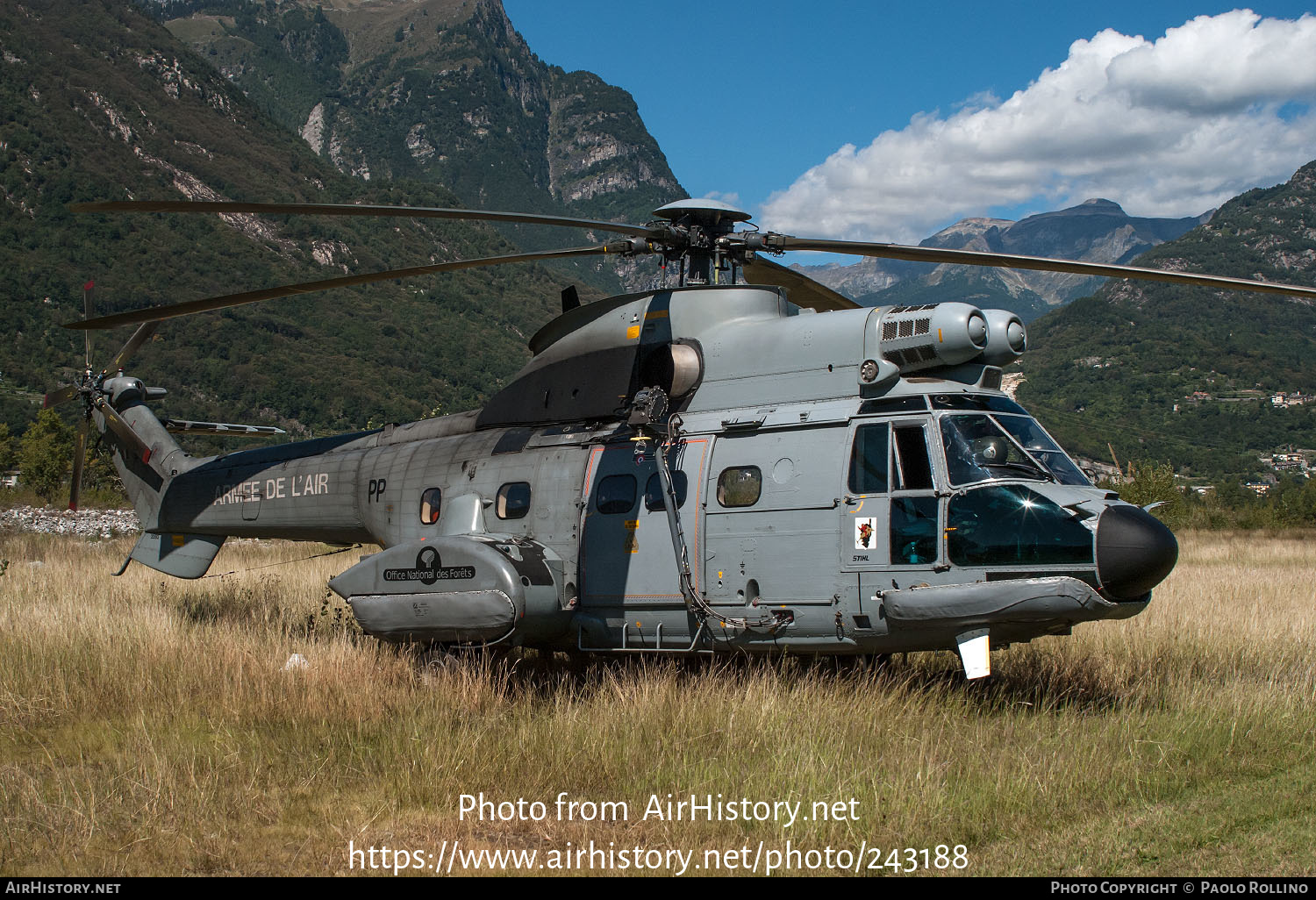 Aircraft Photo of 2093 | Aerospatiale AS-332C Super Puma | France - Air Force | AirHistory.net #243188