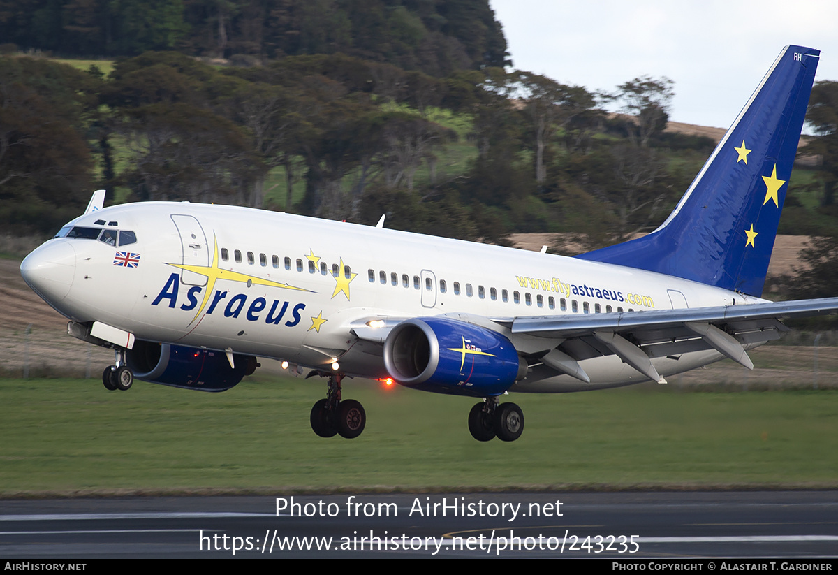 Aircraft Photo of G-STRH | Boeing 737-76N | Astraeus Airlines | AirHistory.net #243235