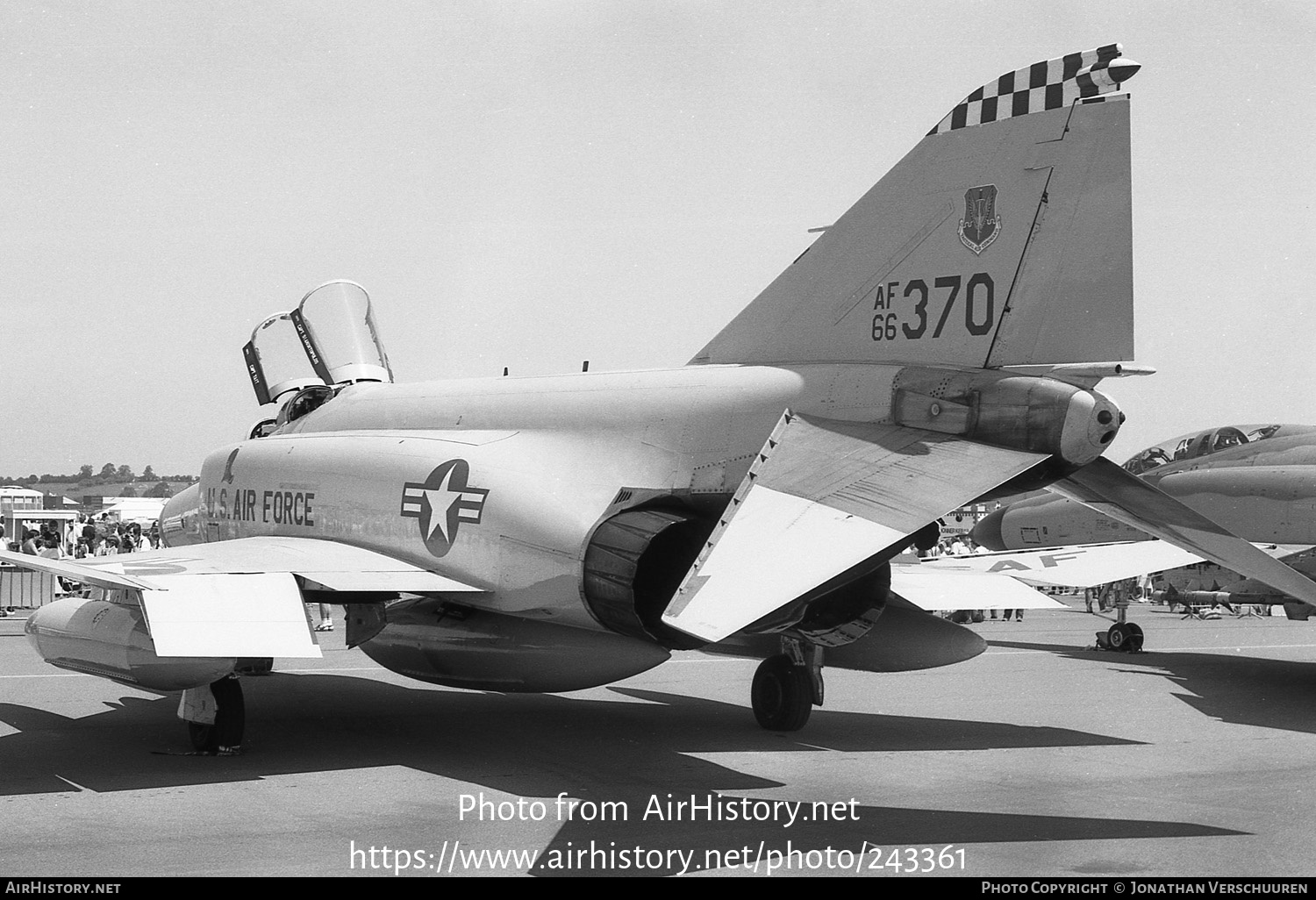 Aircraft Photo of 66-0370 / AF66-370 | McDonnell Douglas F-4E Phantom II | USA - Air Force | AirHistory.net #243361