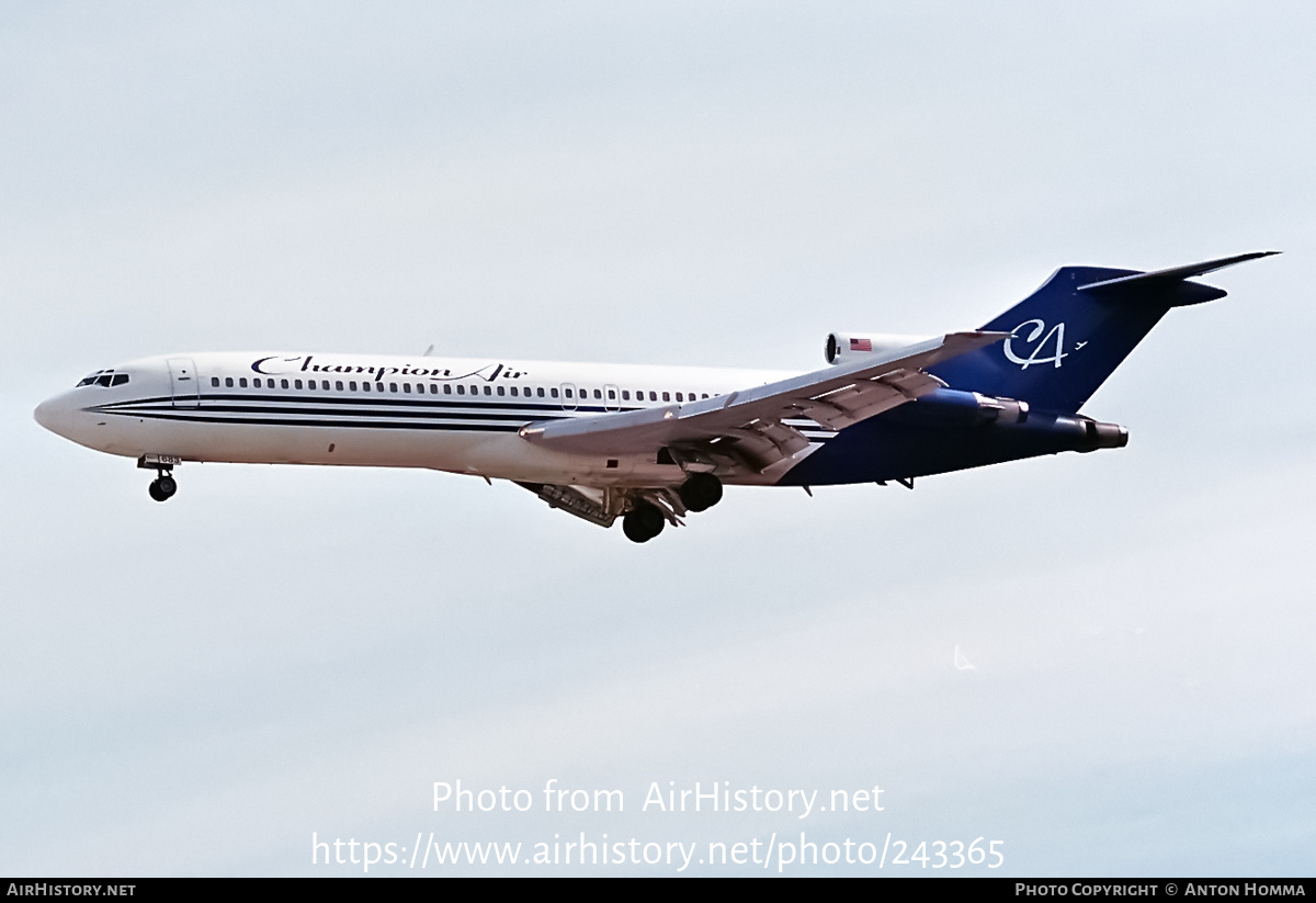 Aircraft Photo of N683CA | Boeing 727-2S7/Adv | Champion Air | AirHistory.net #243365