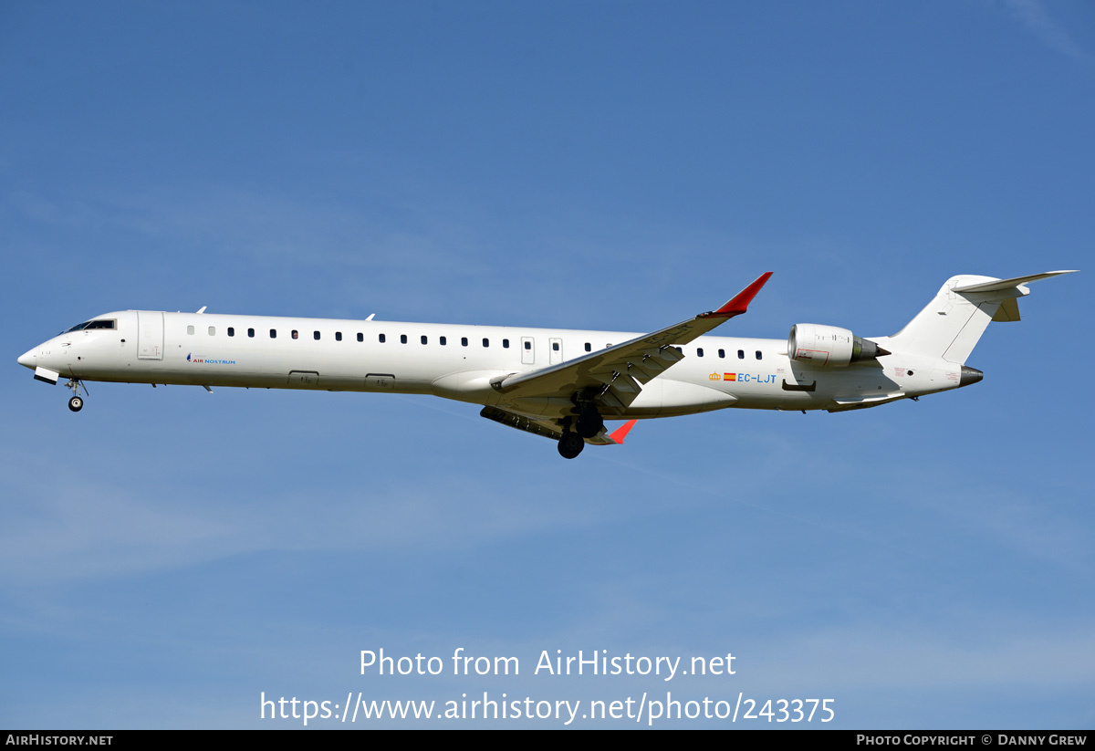 Aircraft Photo of EC-LJT | Bombardier CRJ-1000ER NG (CL-600-2E25) | Air Nostrum | AirHistory.net #243375