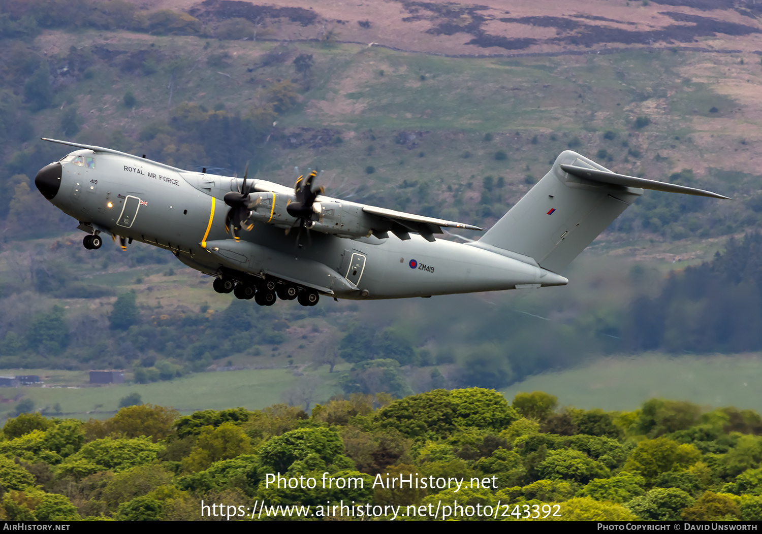 Aircraft Photo of ZM419 | Airbus A400M Atlas C1 | UK - Air Force | AirHistory.net #243392