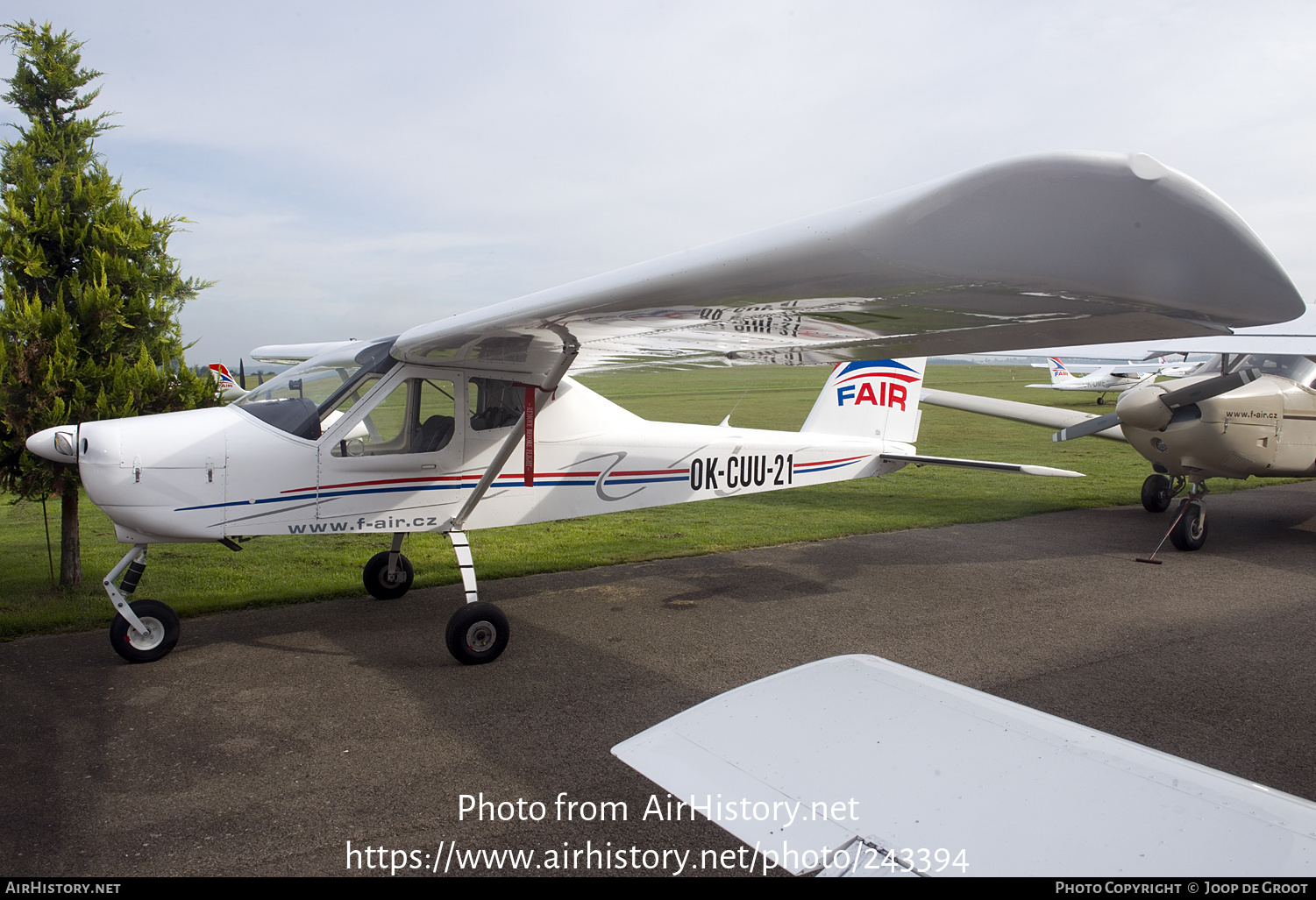 Aircraft Photo of OK-CUU-21 | Tecnam P-92 Echo | F Air | AirHistory.net #243394