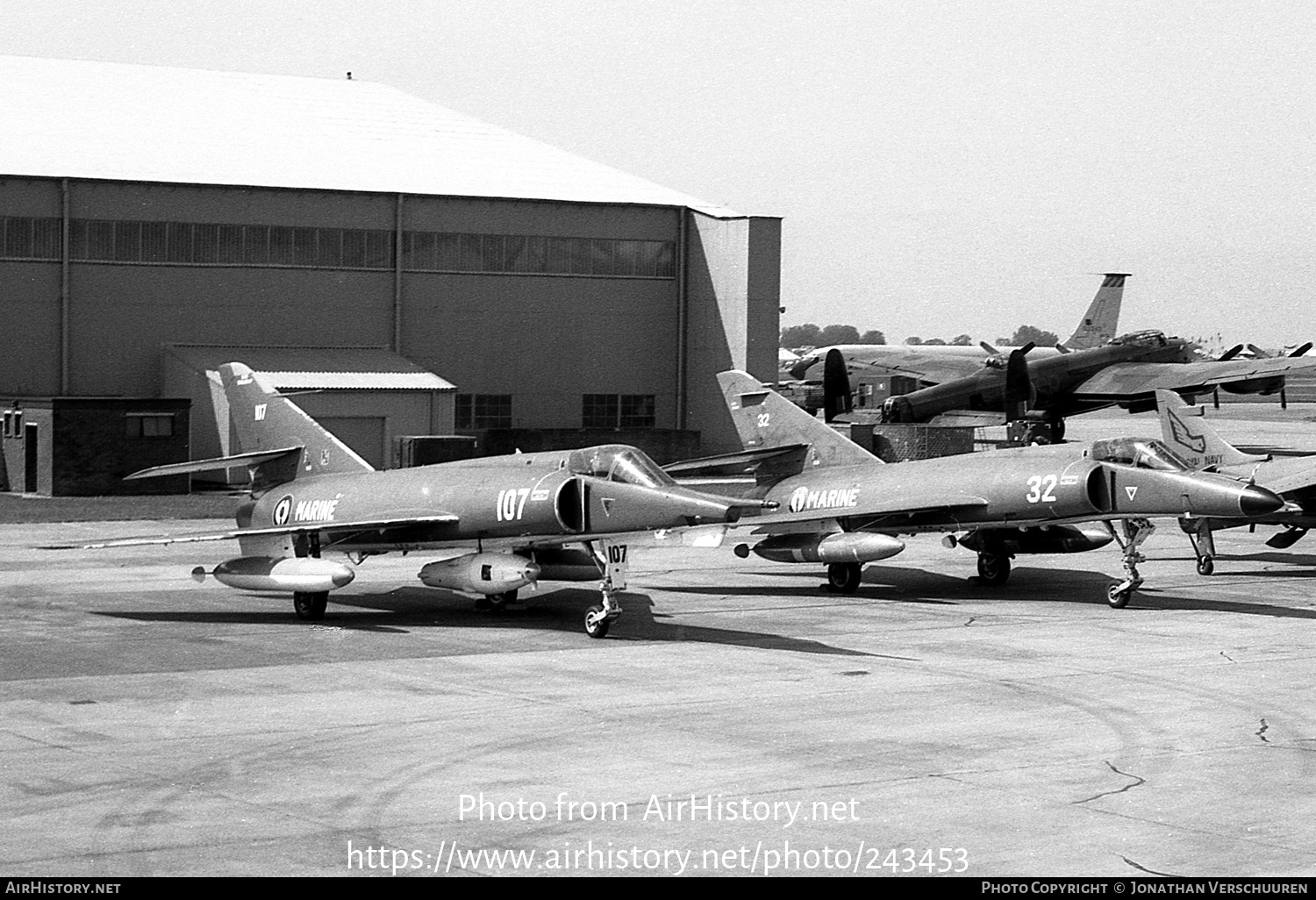 Aircraft Photo of 107 | Dassault Etendard IVP | France - Navy | AirHistory.net #243453