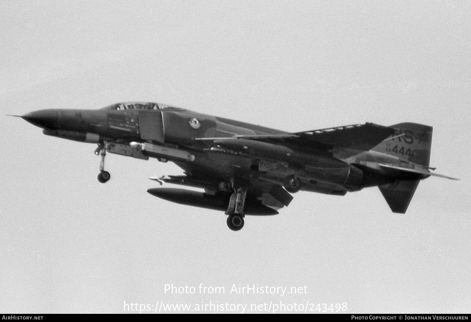 Aircraft Photo of 68-0444 / AF68-444 | McDonnell Douglas F-4E Phantom II | USA - Air Force | AirHistory.net #243498