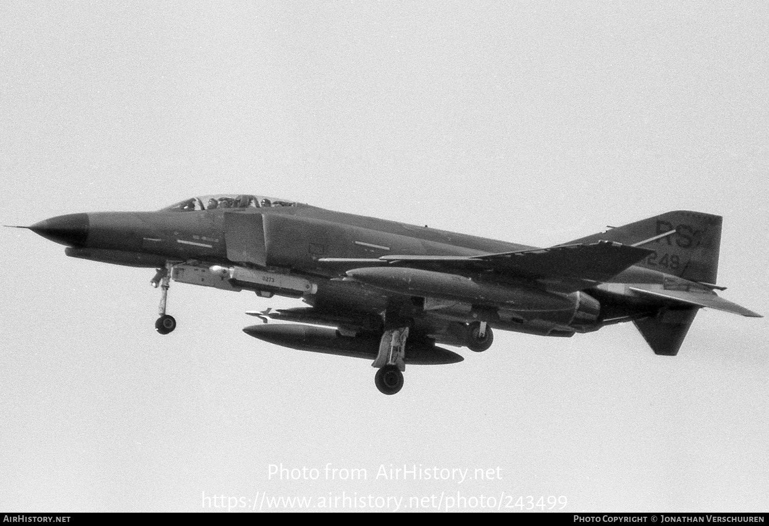 Aircraft Photo of 69-0249 / AF69-249 | McDonnell Douglas F-4E Phantom II | USA - Air Force | AirHistory.net #243499