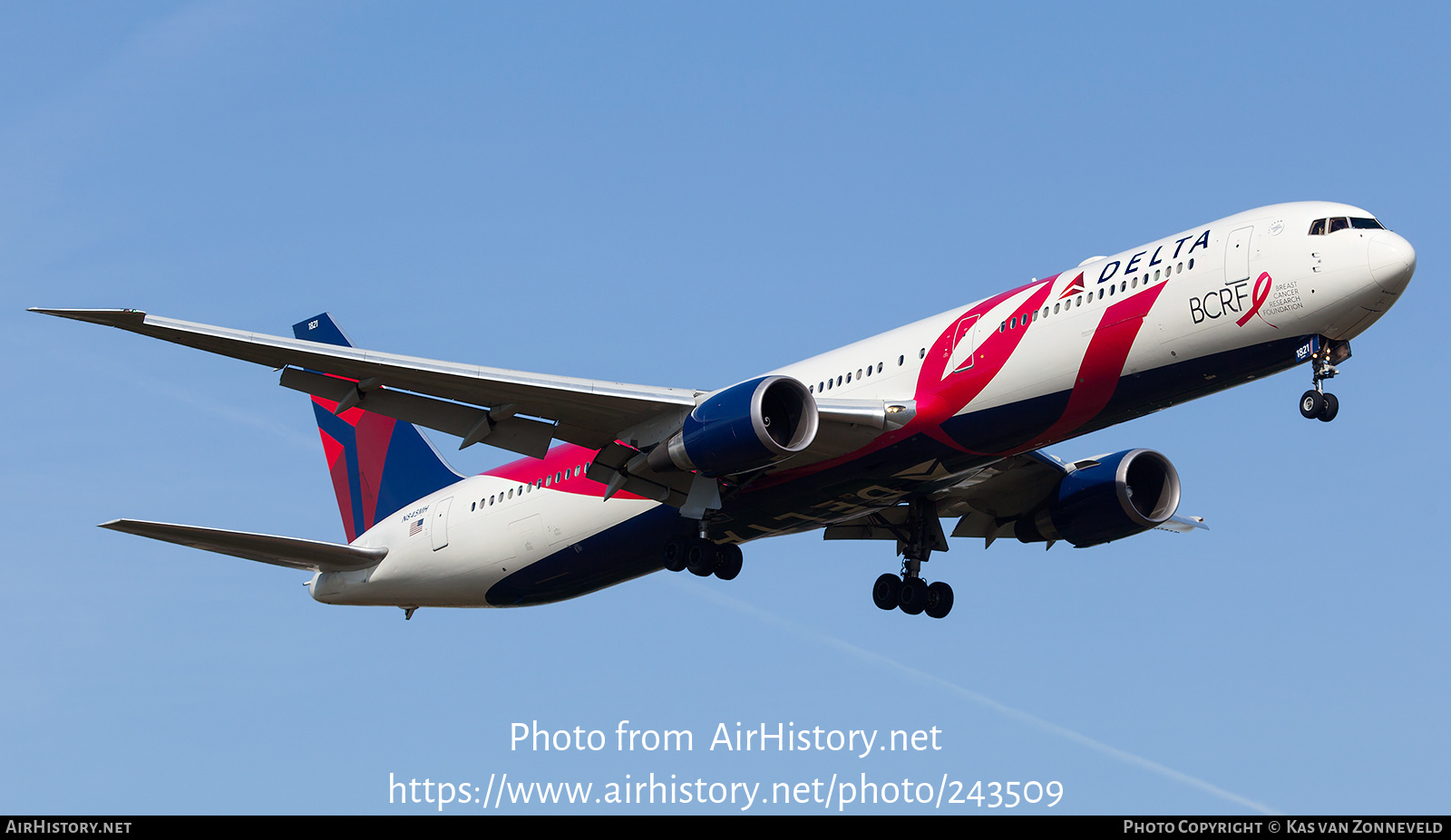 Aircraft Photo of N845MH | Boeing 767-432/ER | Delta Air Lines | AirHistory.net #243509