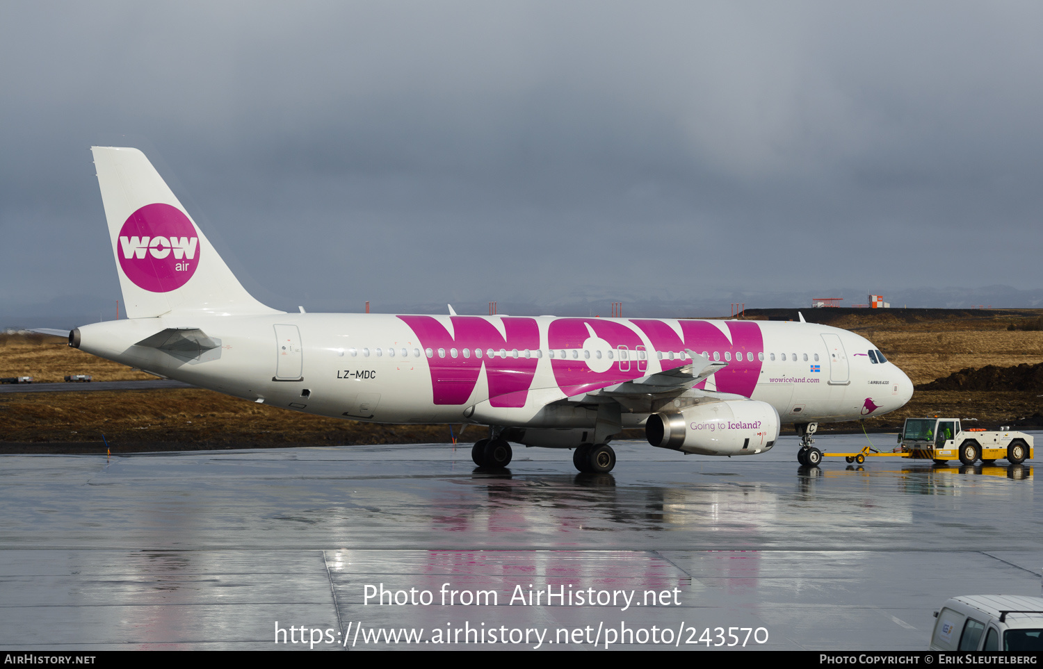 Aircraft Photo of LZ-MDC | Airbus A320-232 | WOW Air | AirHistory.net #243570