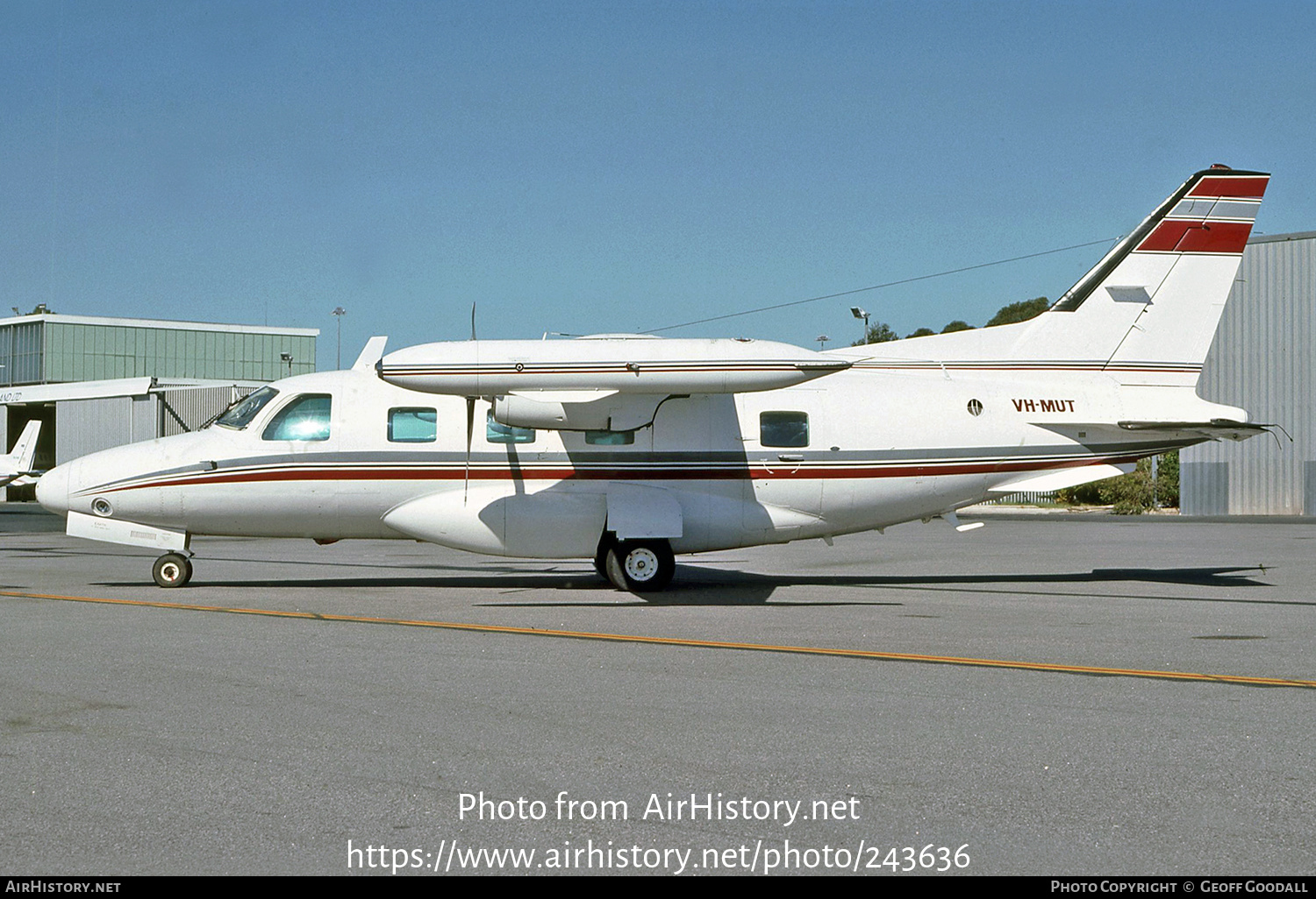 Aircraft Photo of VH-MUT | Mitsubishi MU-2J (MU-2B-35) | AirHistory.net #243636