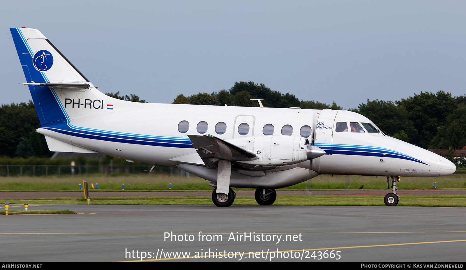 Aircraft Photo of PH-RCI | British Aerospace BAe-3201 Jetstream Super 31 | AIS Airlines | AirHistory.net #243665