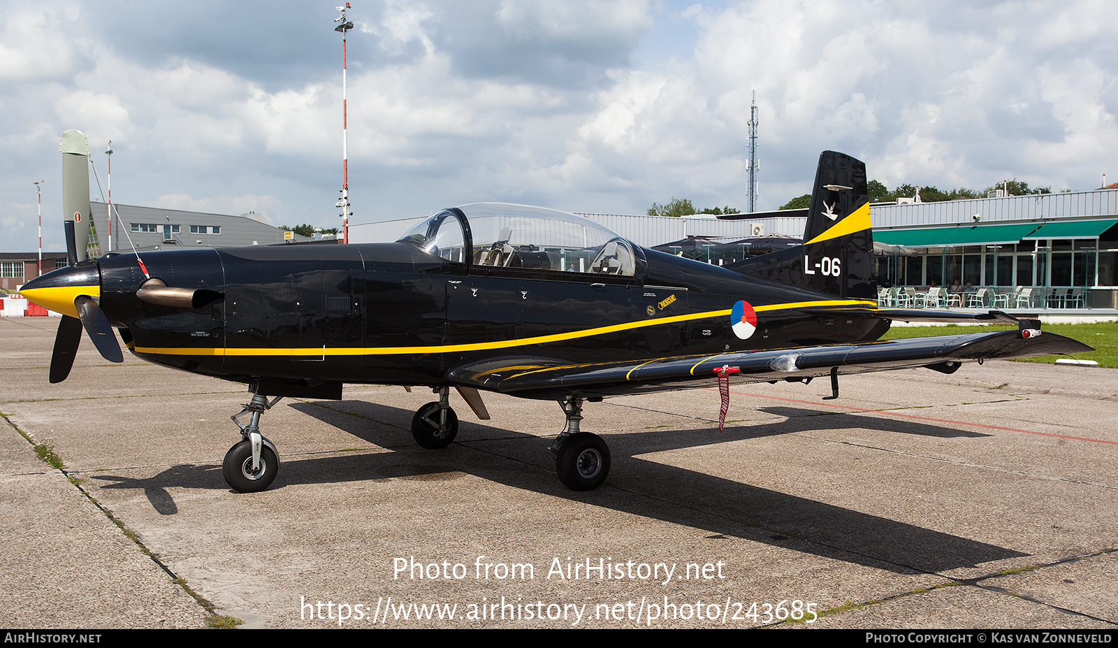 Aircraft Photo of L-06 | Pilatus PC-7 | Netherlands - Air Force | AirHistory.net #243685