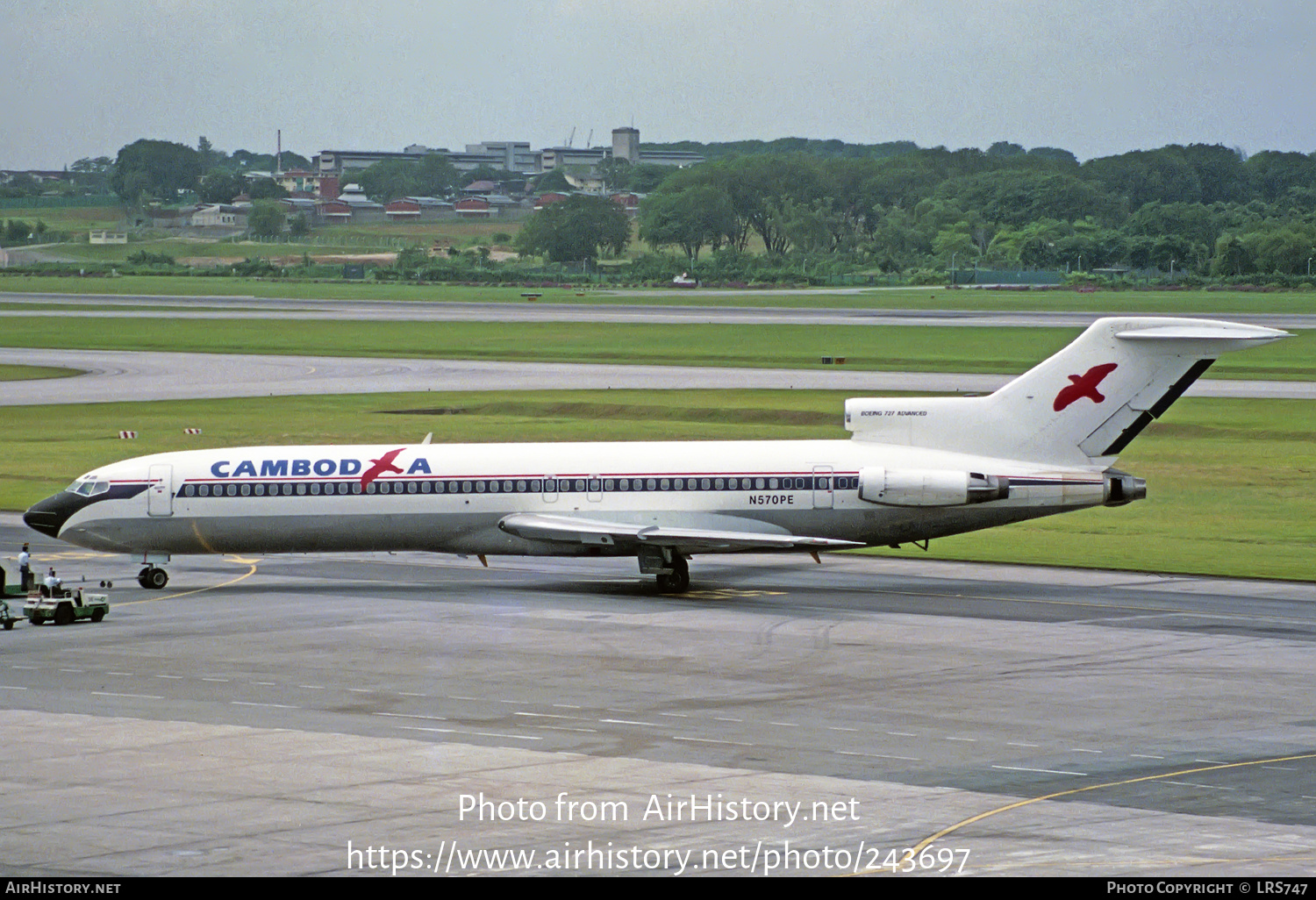 Aircraft Photo of N570PE | Boeing 727-227/Adv | Cambodia International Airlines | AirHistory.net #243697