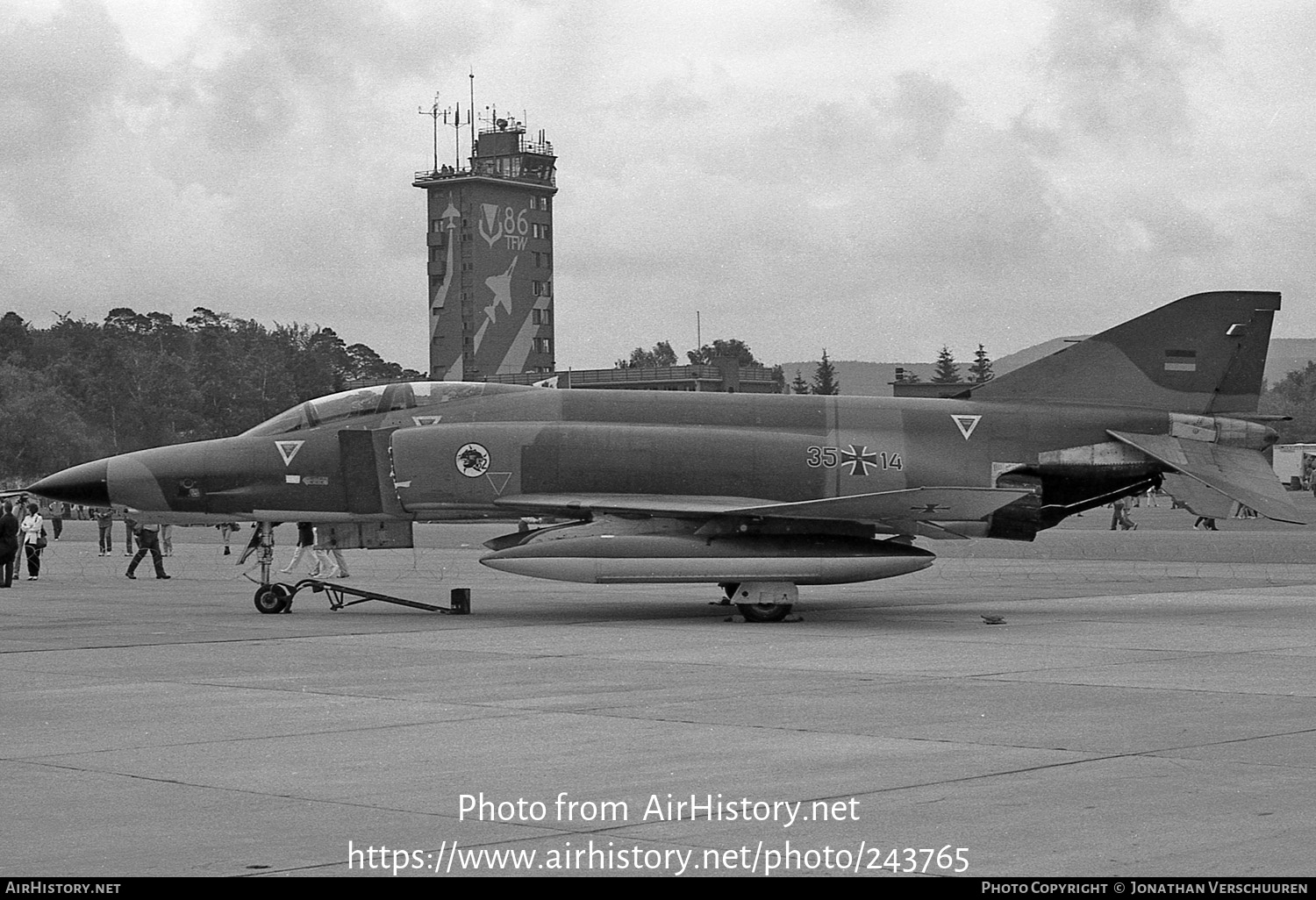 Aircraft Photo of 3514 | McDonnell Douglas RF-4E Phantom II | Germany - Air Force | AirHistory.net #243765