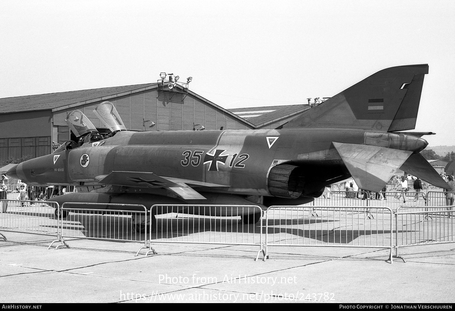 Aircraft Photo of 3512 | McDonnell Douglas RF-4E Phantom II | Germany - Air Force | AirHistory.net #243782