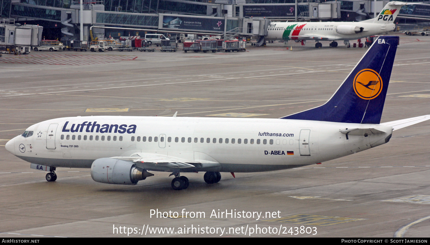 Aircraft Photo of D-ABEA | Boeing 737-330 | Lufthansa | AirHistory.net #243803