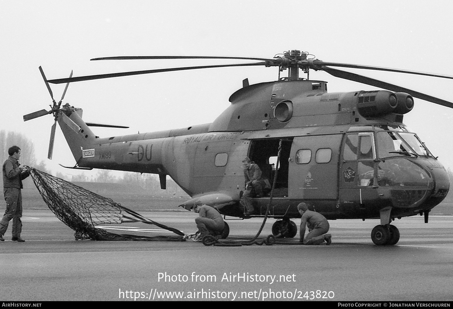 Aircraft Photo of XW199 | Aerospatiale SA-330E Puma HC1 | UK - Air Force | AirHistory.net #243820