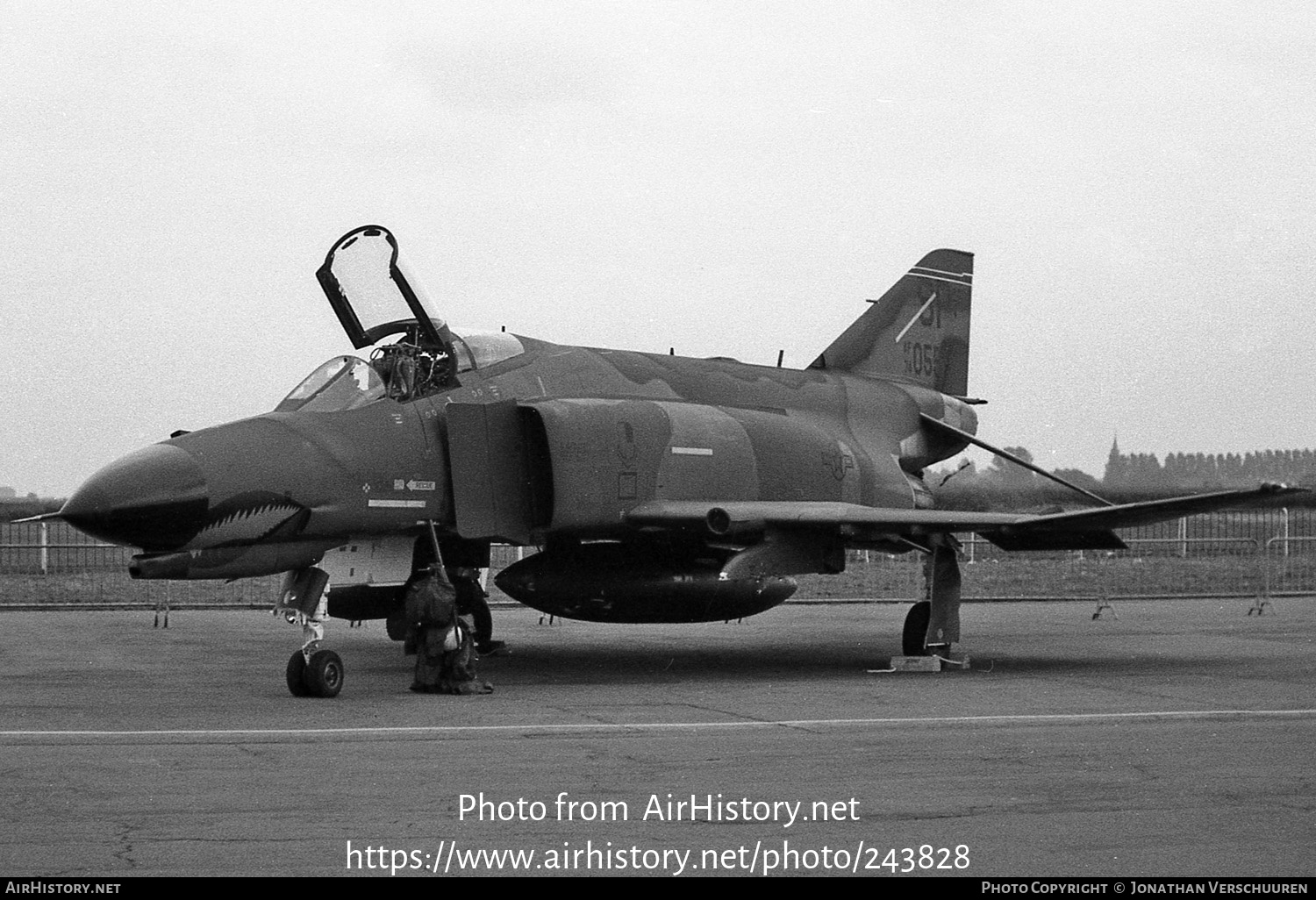 Aircraft Photo of 74-1055 / AF74-055 | McDonnell Douglas F-4E Phantom II | USA - Air Force | AirHistory.net #243828