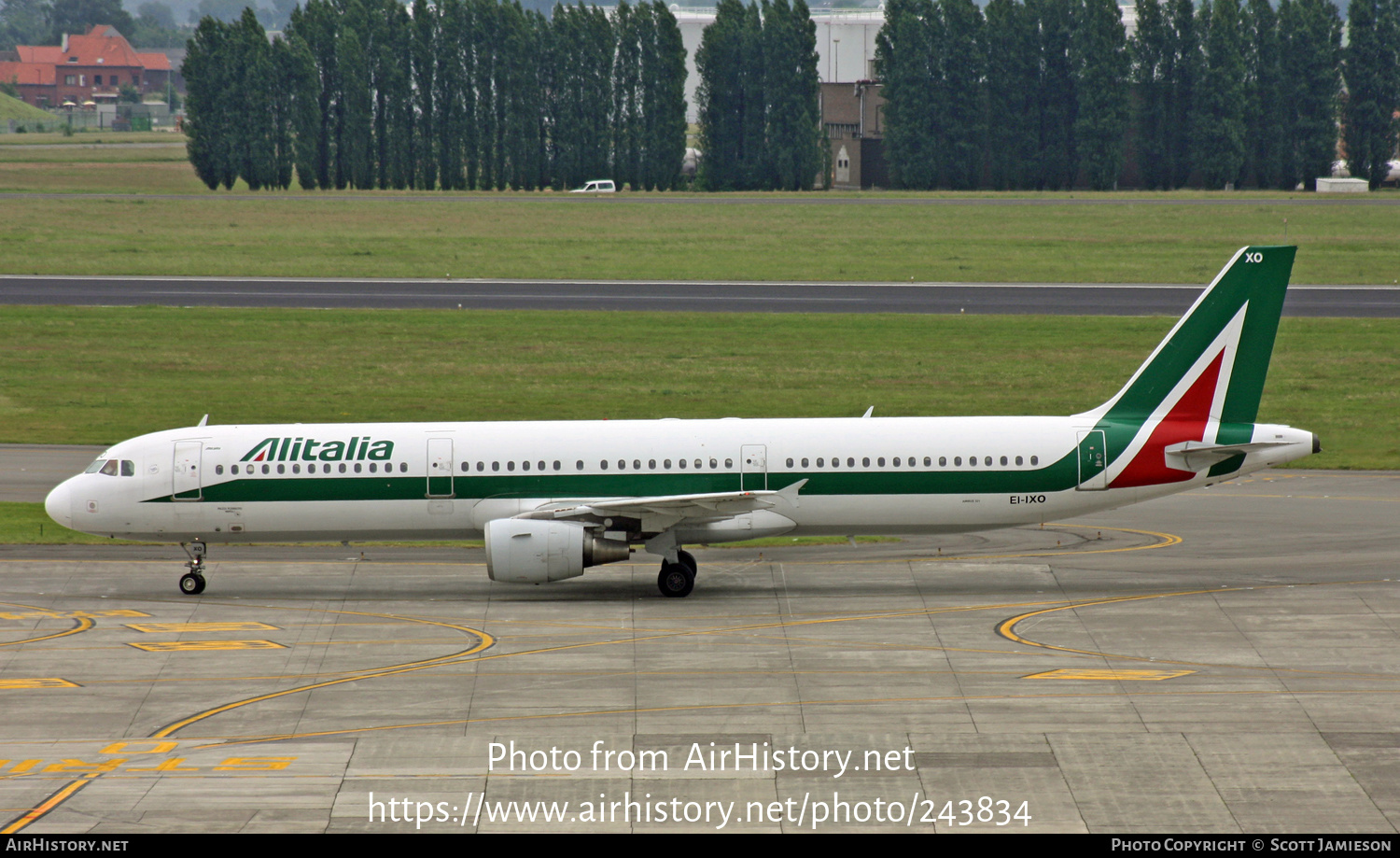 Aircraft Photo of EI-IXO | Airbus A321-112 | Alitalia | AirHistory.net #243834