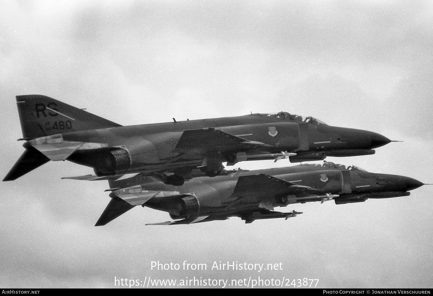 Aircraft Photo of 68-0460 / AF68-460 | McDonnell Douglas F-4E Phantom II | USA - Air Force | AirHistory.net #243877