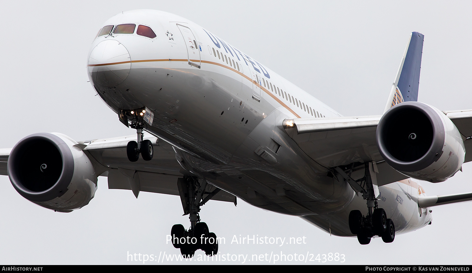 Aircraft Photo of N27901 | Boeing 787-8 Dreamliner | United Airlines | AirHistory.net #243883