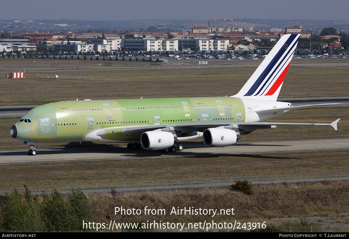 Aircraft Photo of F-WWAF | Airbus A380-861 | Air France | AirHistory.net #243916